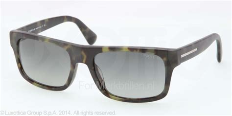 Prada Sunglasses PR 18PS NAJ2D0 Matte Green Havana 56